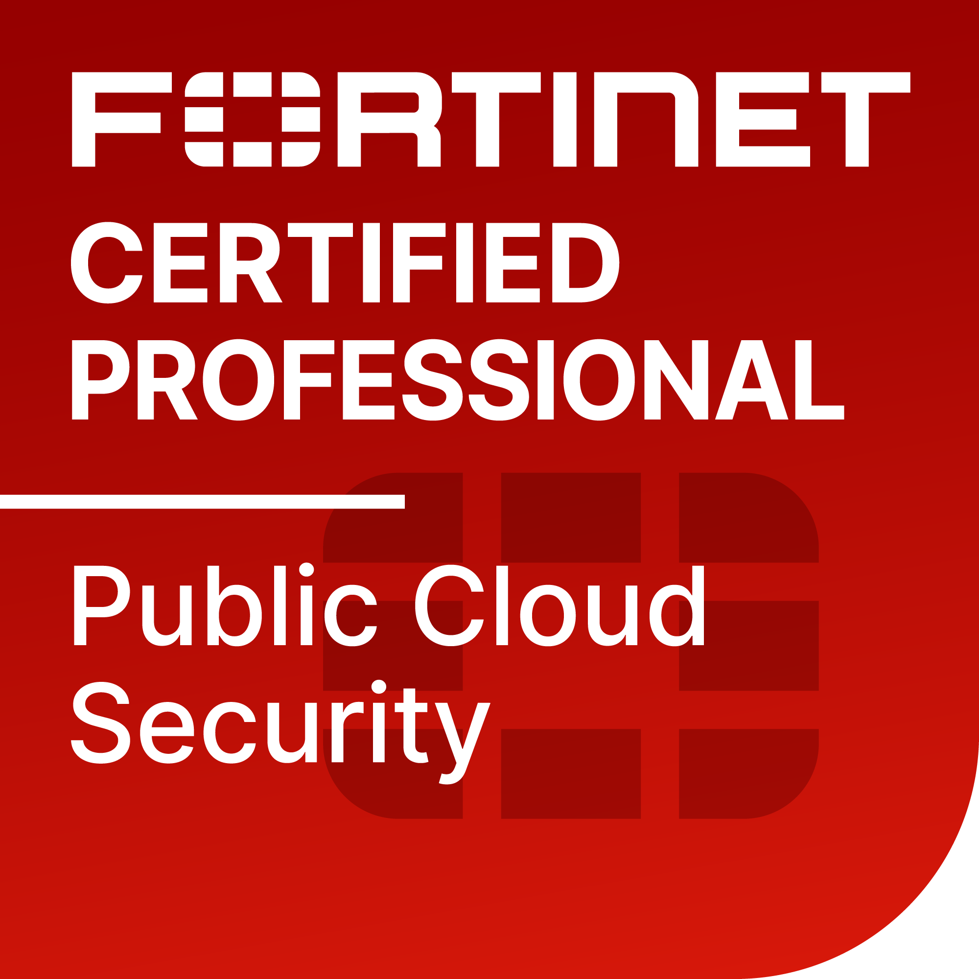 Fortinet Public Cloud Security Specialist logo